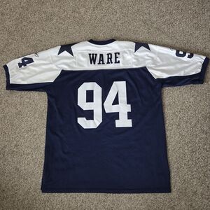 Vtg Dallas Cowboys Jersey Mens Sz 56 DeMarcus Ware #94 Reebok Stitched NFL‎